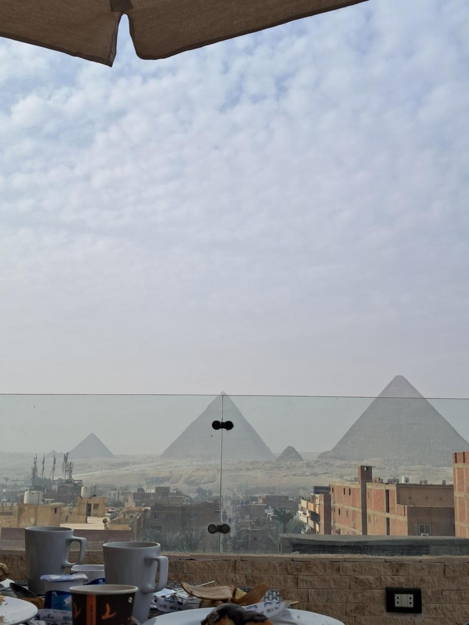 Piramide De Giza View Inn Kafret el-Gabal Exterior foto